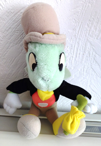Jiminy cricket plush - cricket, from