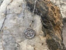 Clogau Welsh Silver & 9ct Rose Gold Sagittarius Constellation Pendant 22" Rare