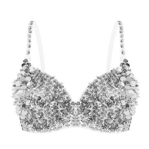 Women sequin bra - ,