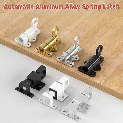 Automatic door latch sprung - door,