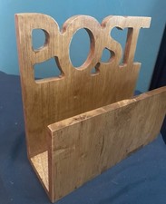 Wooden Letter Holder
