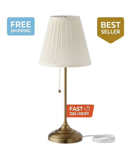 Ikea årstid table lamp brass - Årstid,