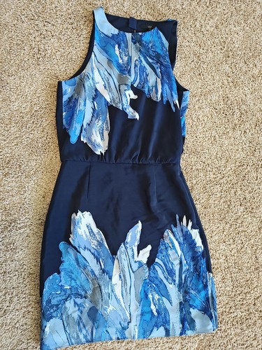 Tibi silk leaf - leaf, abstract