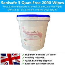 Sanisafe 3 Tub of 2000 Quat