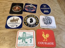 Vintage John Courage beer mats