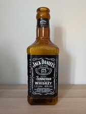 Jack Daniels Giant plastic bottle 55cm tall fun novelty money box Christmas