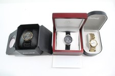 Mens Assorted Watches With Box Ingersoll Police Quartz Working x 3