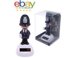 Novelty policeman solar - policeman,