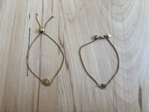 Lola rose gold bracelets set - gold,
