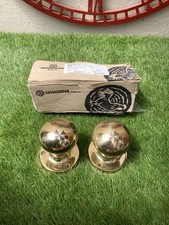 Pair Of Howdens Brass Door