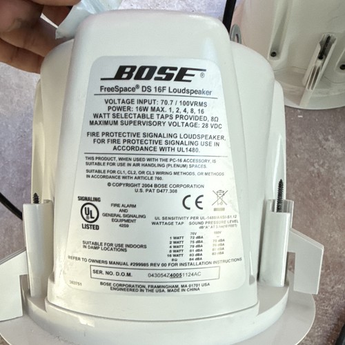 Bose freespace 16f - freespace, round