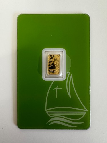 Pamp suisse boat ship - 1g, gold