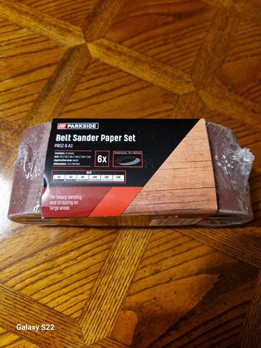 Parkside belt sander - sander, paper