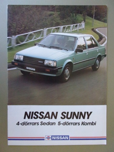 Nissan sunny orig 1984 swedish - nissan,