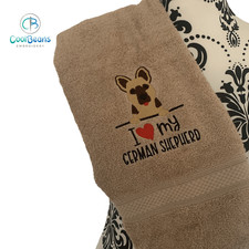 GERMAN SHEPHERD DOG TOWEL -