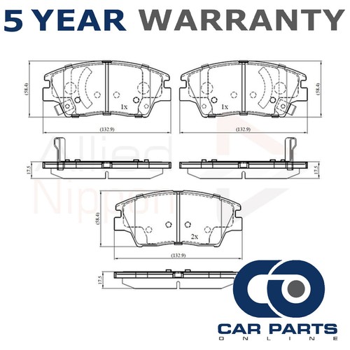 Brake pads set front cpo - pads,