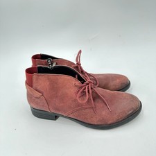 Bussola Lace Up Oxford Red