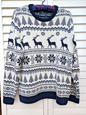Men's Christmas Jumper Dark