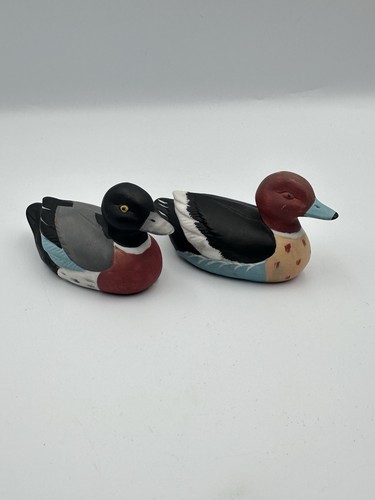 Vintage pair hand painted - of,