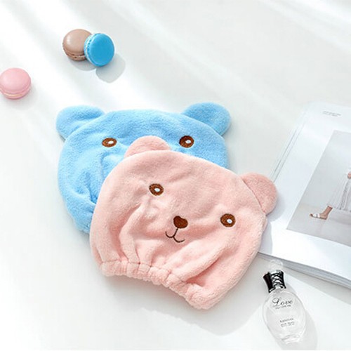 Animal cartoon dry hair hat - animal,