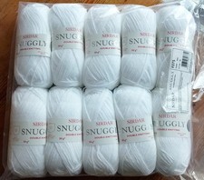 Sirdar Snuggly DK - White - 10