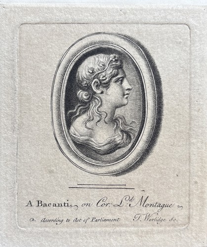 Antique bacchante bacchus - bacchante,