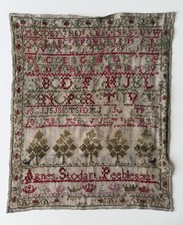 Antique georgian needlework - antique,