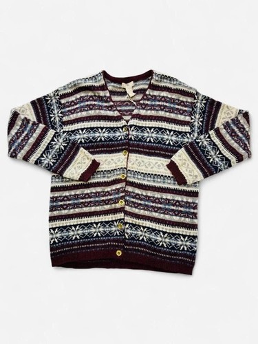 Vintage 90s wool - wool, pattern