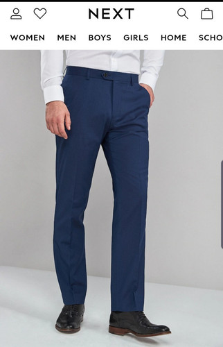 Next bright blue regular fit - bright,