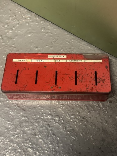 Vintage red thrift cash - vintage,