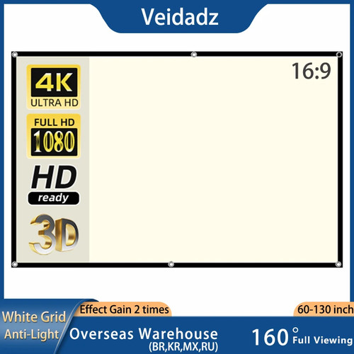 Tripod projector screen with - tripod,