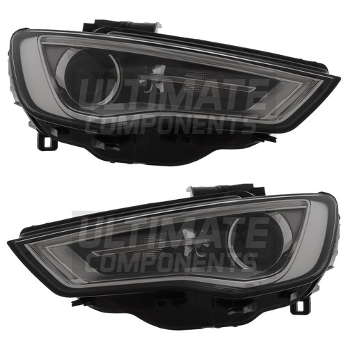 Audi headlights 8v - headlights,