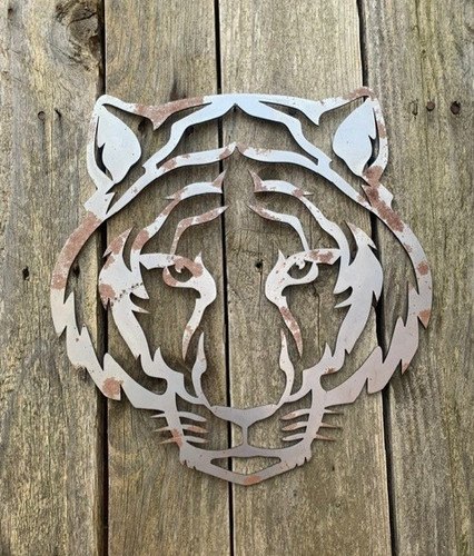 Tiger head wall art large - tiger,