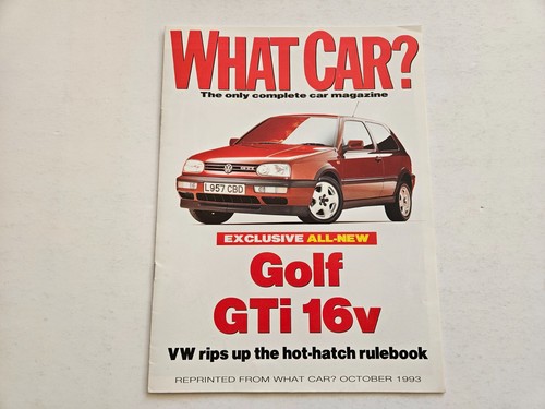 Volkswagen golf gti 16v - gti, mk3