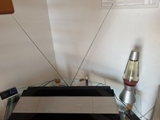 RETRO 1980's - ORIGINAL BANG & OLUFSEN RABBIT EARS AERIAL,   FITS BEOCENTER 2200