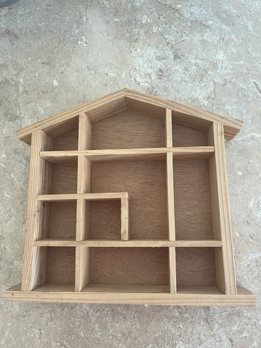 Unfinished wooden miniatures - unfinished,