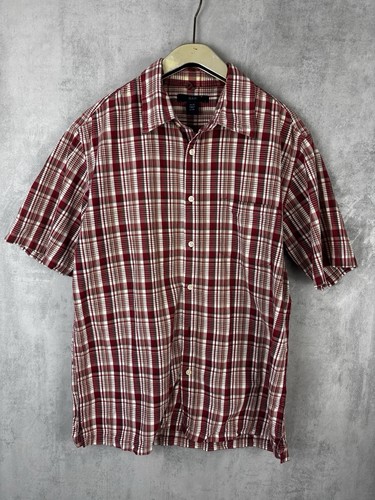 Gap red white plaid - &,