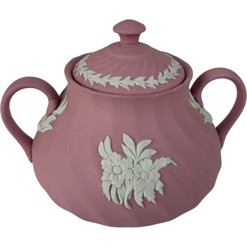 Vintage wedgwood pink sugar - wedgwood,