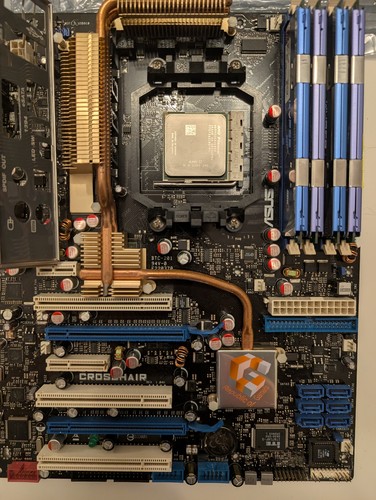 First asus rog crosshair am2 - first,