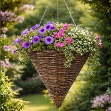 14" Hanging Flower Basket