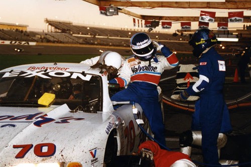Mark martin climbs one - climbs,