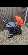 iCandy Orange Pushchair & Carrycot Base Pack Travel System,