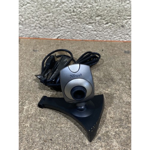Trust webcam live - live, silver