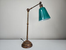 Dugdills. Large brass daisy desk/library lamp. Edwardian angle poise. Benson era