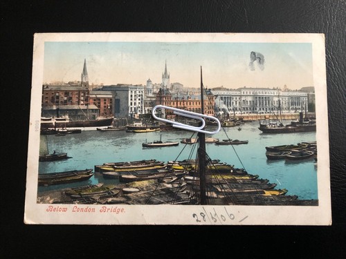 Below london bridge 1906 - london,