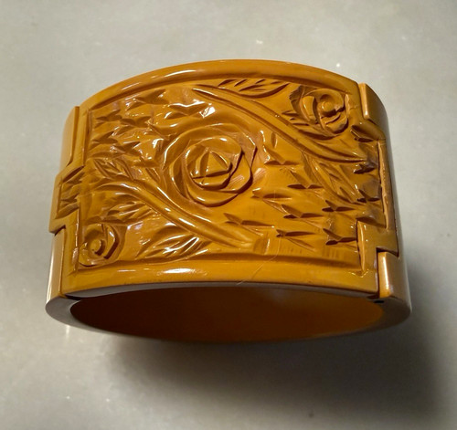 Bakelite catalin hinged wide - hinged,