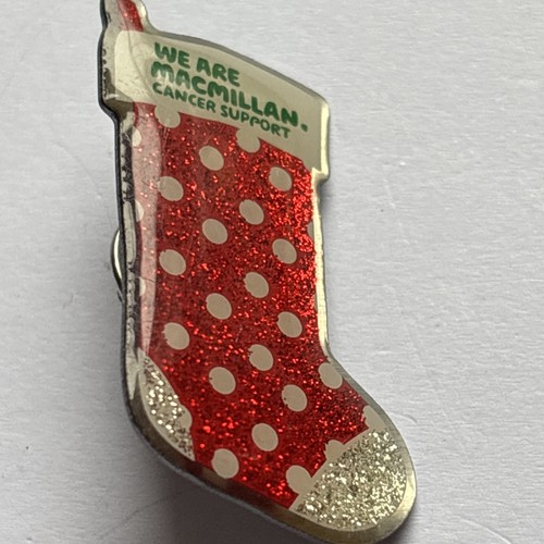 Macmillan charity metal badge - charity,