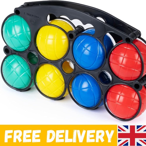 Colourful plastic boules water - colourful,