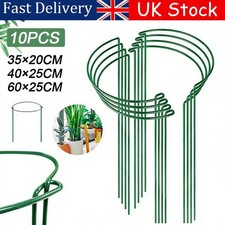 10PCS Round Metal Plant
