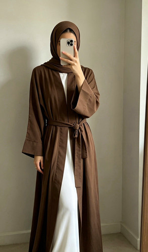 Women chocolate brown open - chocolate,